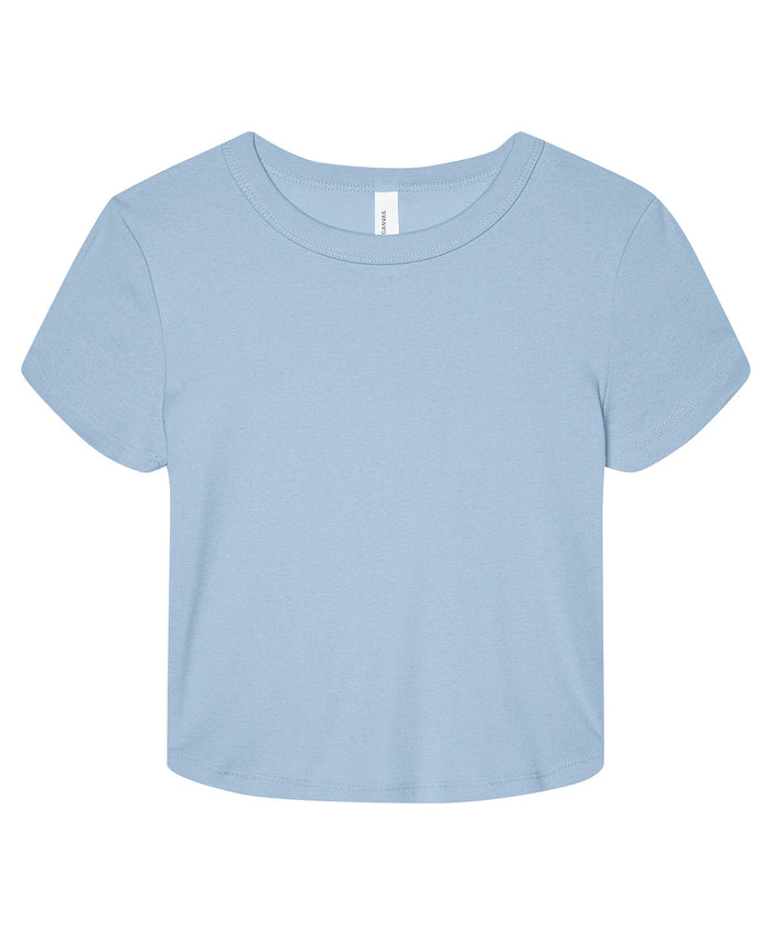 Womens micro rib baby t-shirt