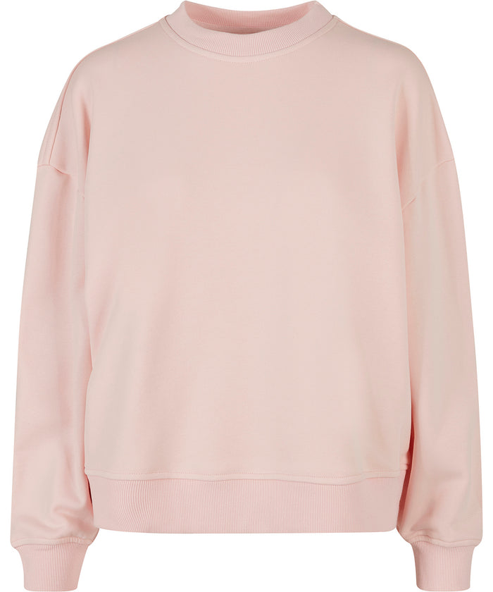 Womens oversized crew neck sweatshirt