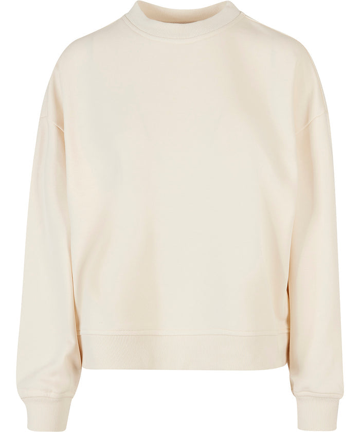 Womens oversized crew neck sweatshirt